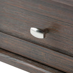 Solid Wood Rectangle End Table With Drawer And Shelf, 18.1in D x 20in W x 19.5in H - Norfolk