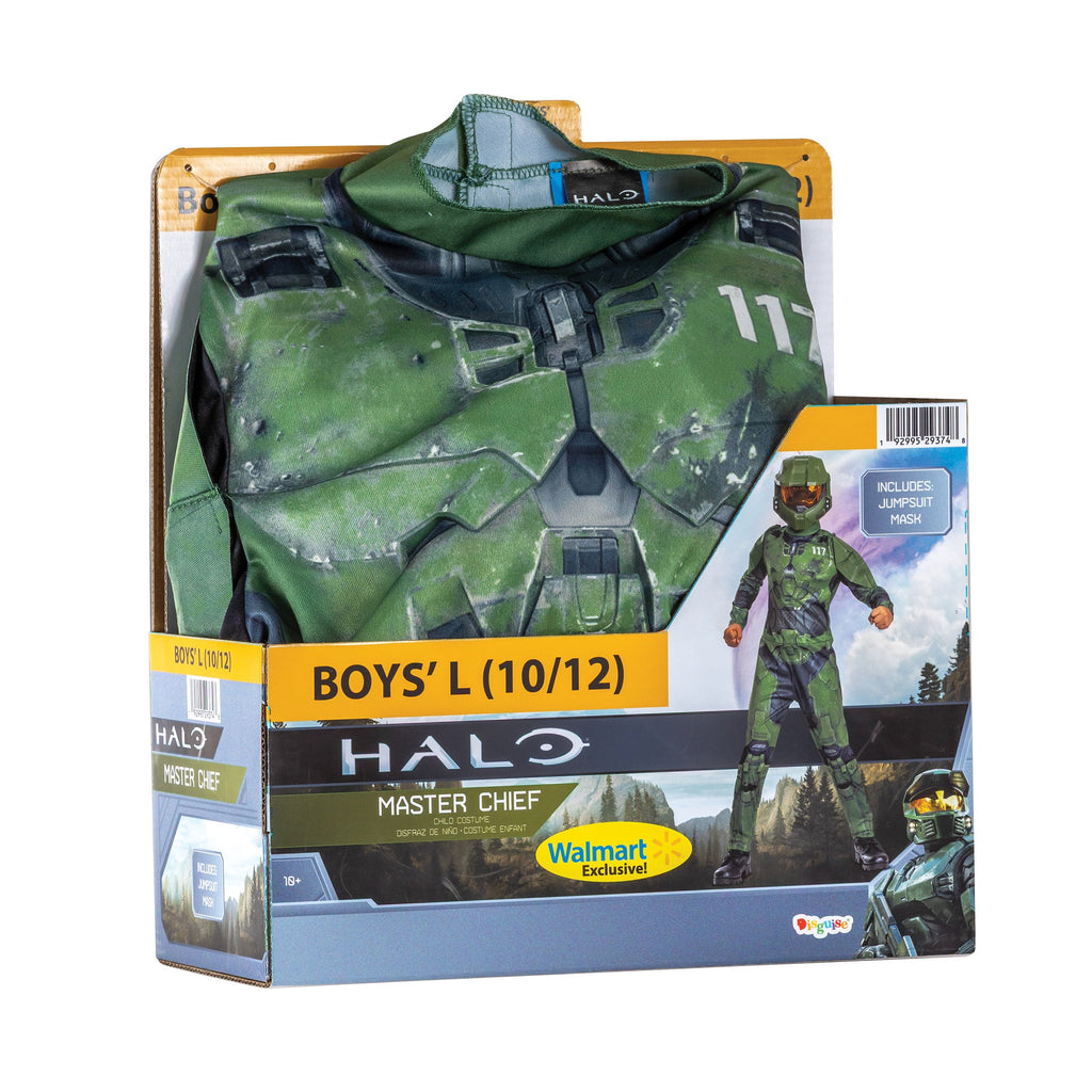 Halo Master Chief Halloween Costume for Children, 2-Piece, by Disguise