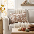 My Texas House Halloween Forest Toile Rust Oblong Decorative Pillow, 14" x 20"