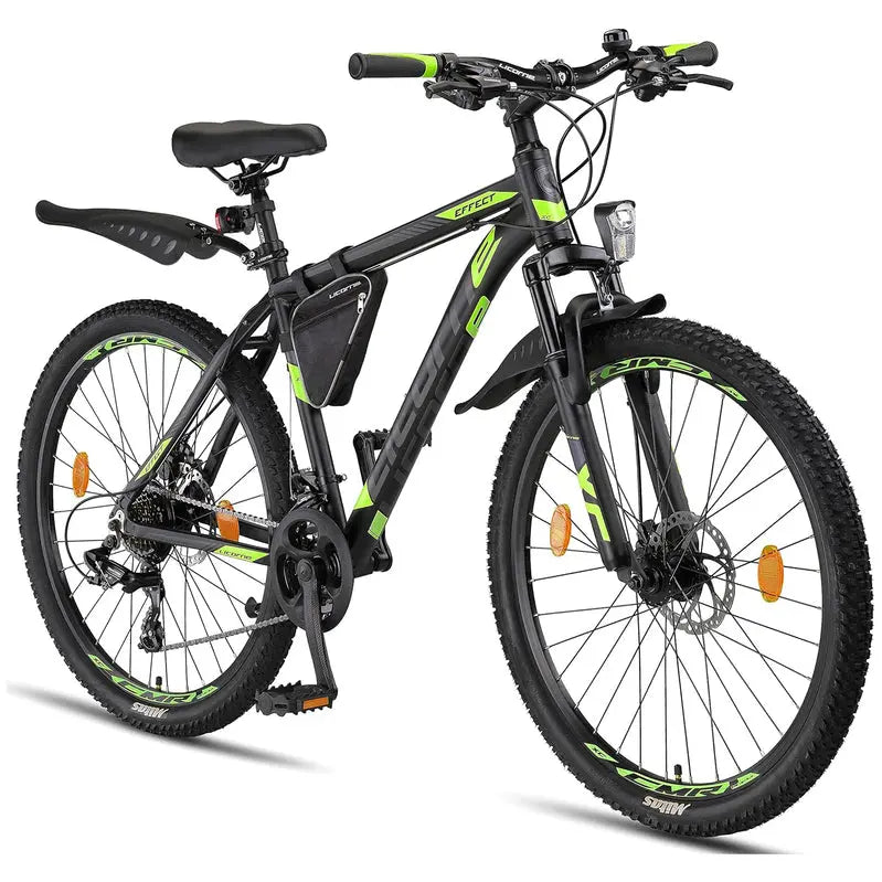 Licorne Mountain Bike, Aluminum Frame, 26.0, 27.5, 29.0 Inches, 66 cm - Effect Premium
