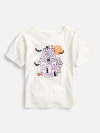 Halloween Toddler Girls Graphic Tee with Short Sleeves from Way to Celebrate, Sizes 12M-5T