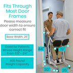 Vive Sit-to-Stand Patient Lift Transfer Aid, 400 lbs