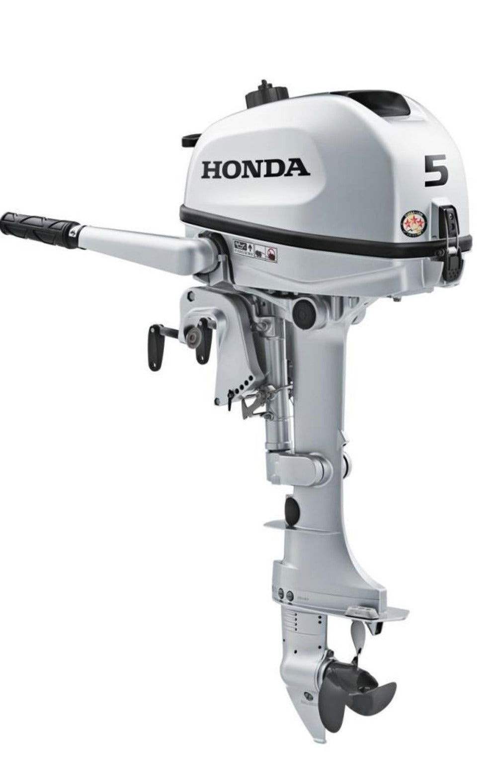 HONDA MARINE 5HP Outboard Motor With Tiller Handle 20 Shaft - BF5DHLHNA