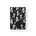 Boo-tique Soft Throw Blanket, Plush Fleece Blanket, Halloween Mermaids, Black, 50" x 72"