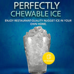Frigidaire Nugget Ice Maker, 44 lbs., Stainless Steel - EFIC235