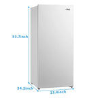 Arctic King Upright Convertible Freezer/Refrigerator, 7.1 Cu Ft, White