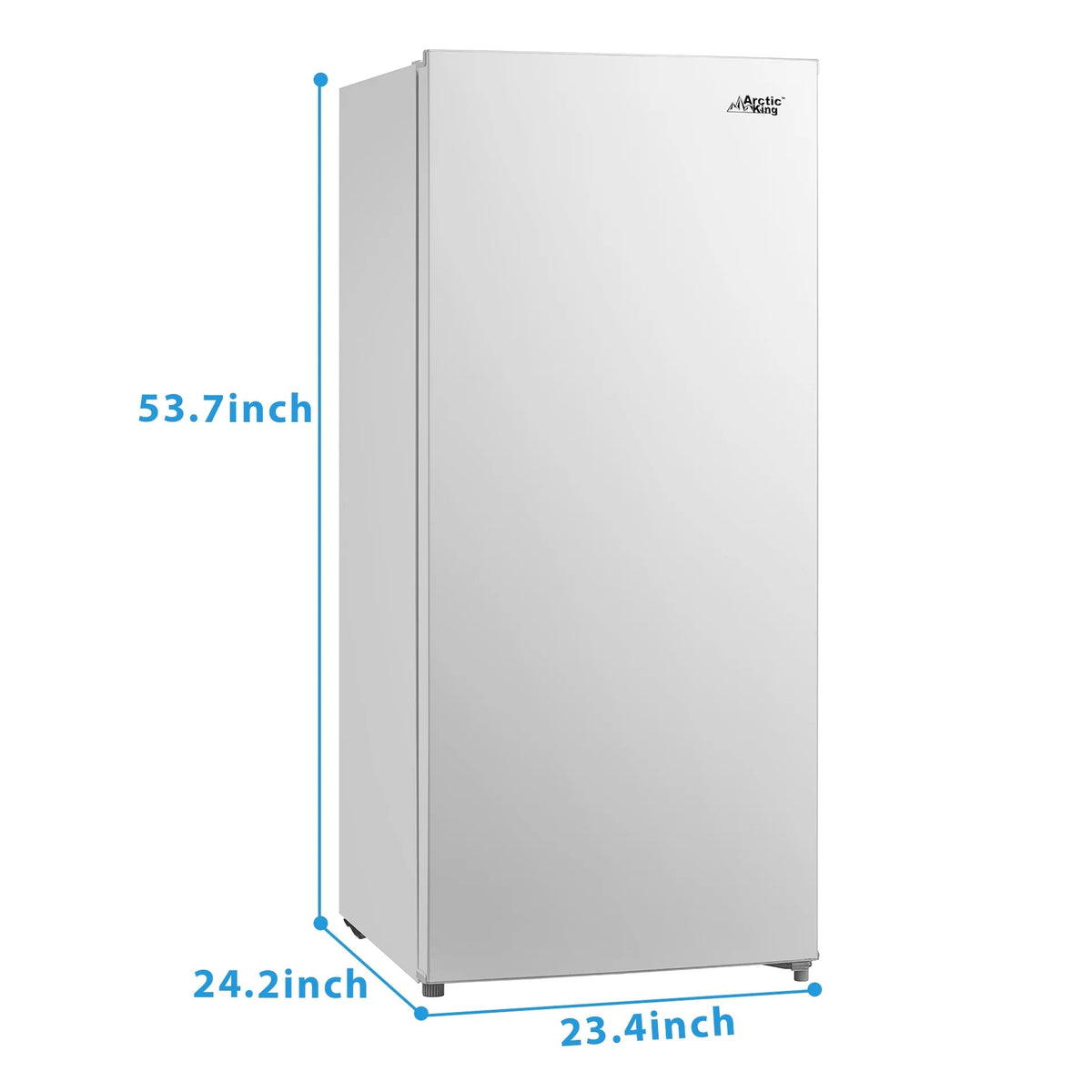 Arctic King Upright Convertible Freezer/Refrigerator, 7.1 Cu Ft, White