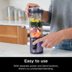 Ninja Blast Portable Personal Blender, Cordless, 18 oz, Metallic Purple - BC151PL