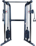 Body-Solid Powerline Functional Trainer Cable Machine, Dual 210 Lb. Weight Stacks - PFT100