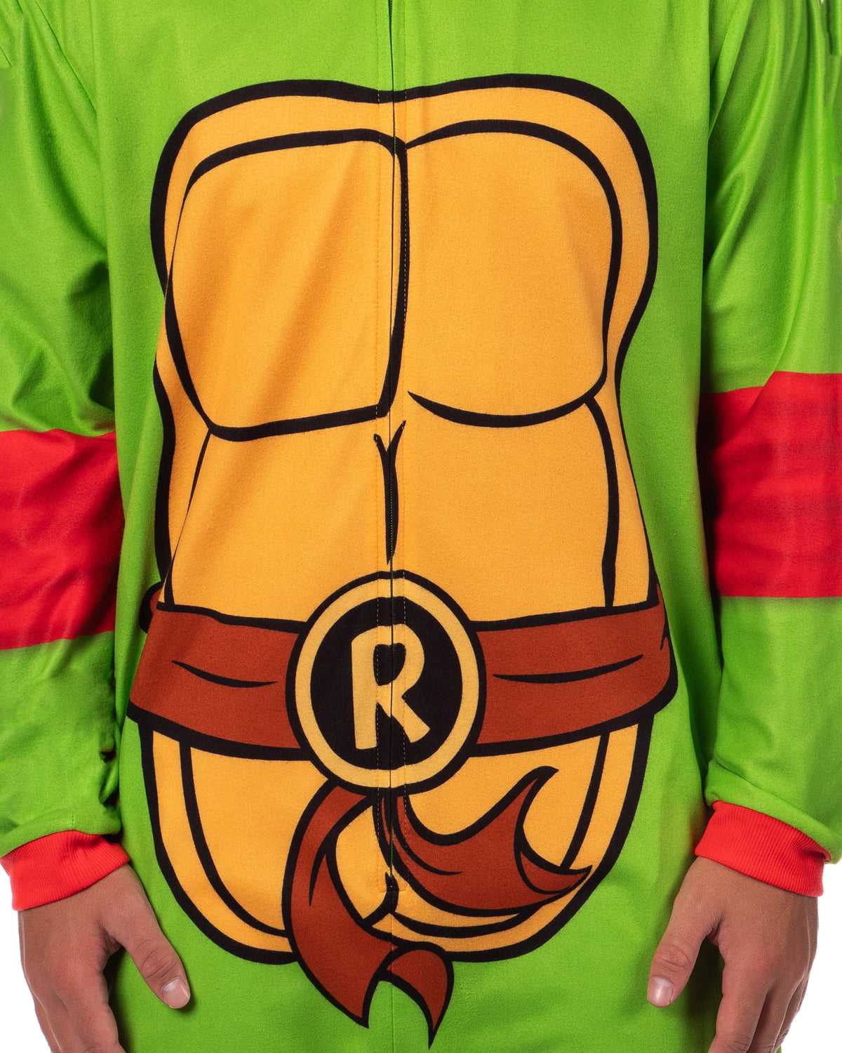 Teenage Mutant Ninja Turtles Mens' Adult Hooded Union Suit TMNT Character 1PC Costume Sleep Pajama Lounge