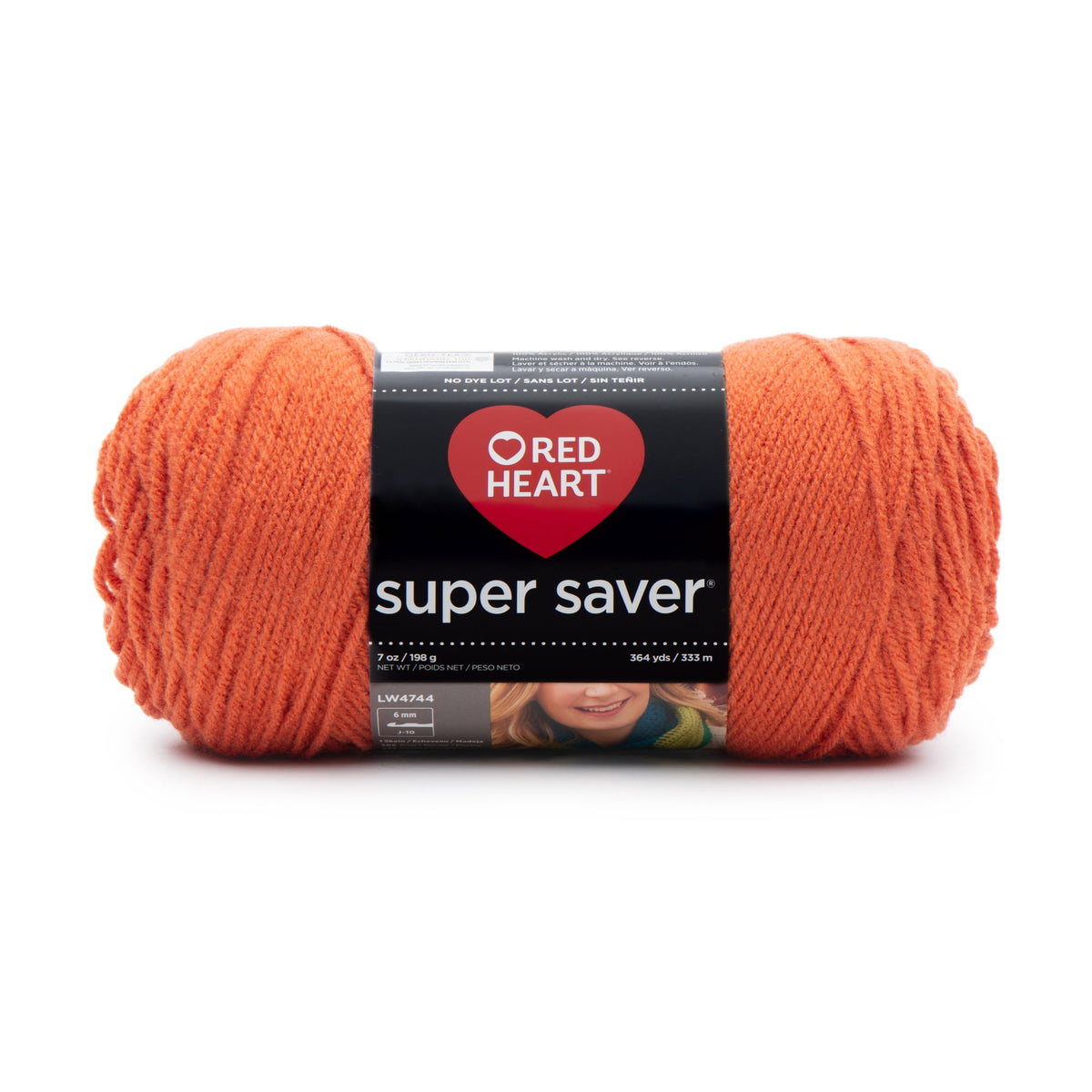 Red Heart Super Saver 4 Medium Acrylic Yarn Black 7oz 198g 364 Yards