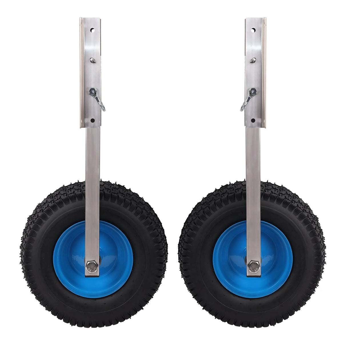 Boat Transom Launching Wheel Set, 12 Inch Wheels, 600 lbs