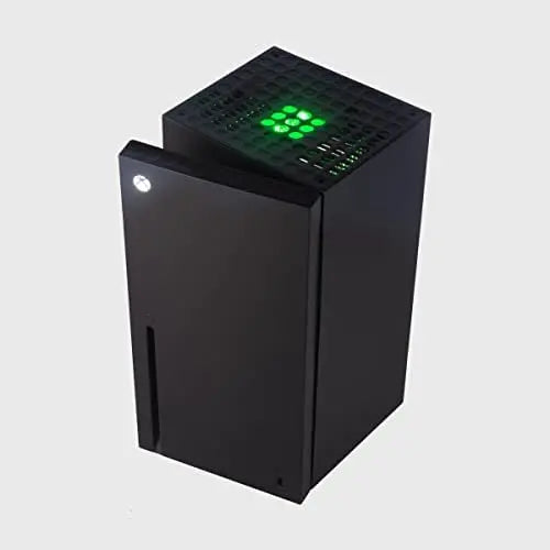 Xbox Official Gear Series X Thermoelectric Mini Fridge Cooler, 10L, 12 Can Holder, USB Port, AC/DC Powered