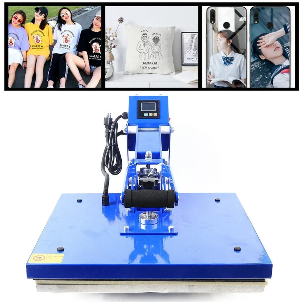 Auto Open Clamshell Heat Press Machine 16in x 20in - Sublimation Transfer