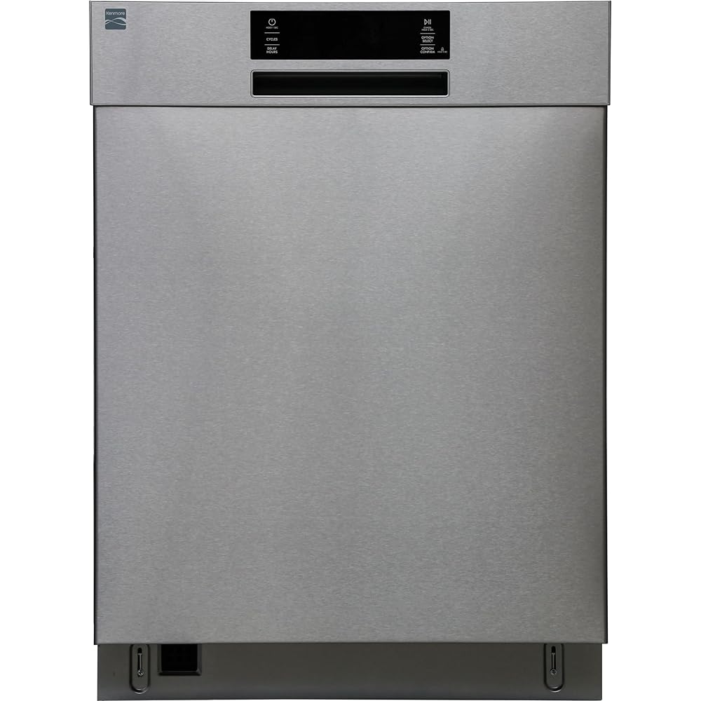 Kenmore 24-Inch Built-In Dishwasher With Stainless Steel Tub