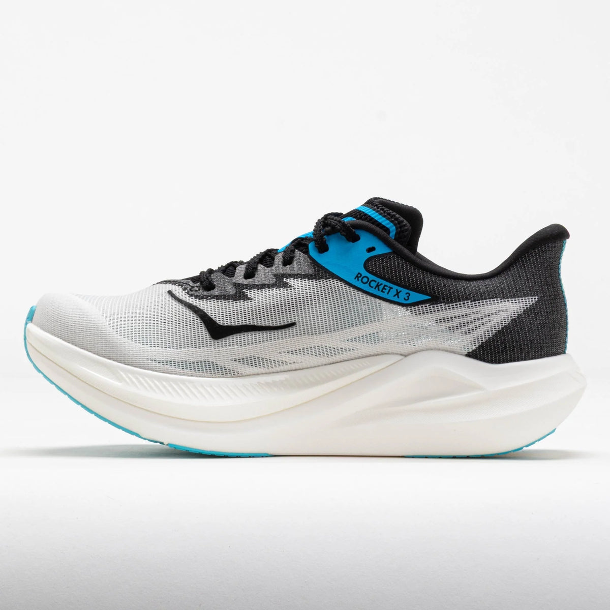 Rocket X 3 Unisex Running Shoes, White/Black - Rocket X 3
