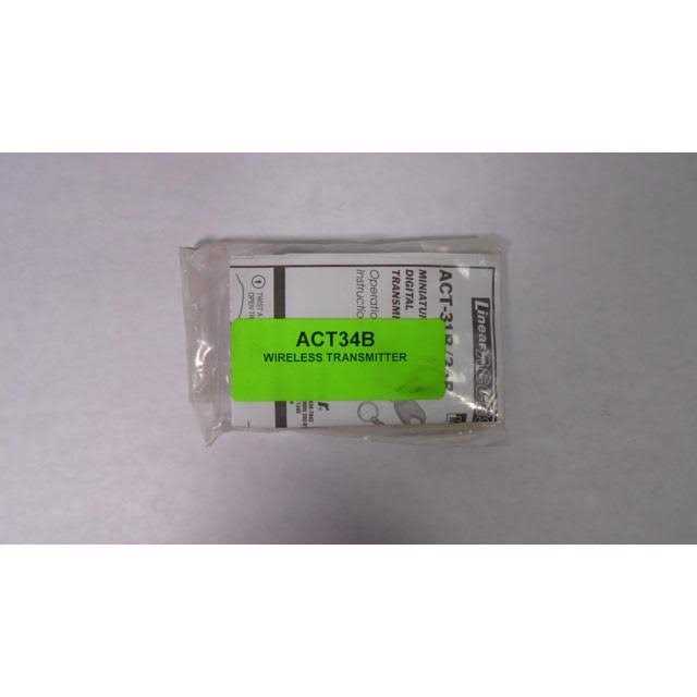 Linear 4-Channel Block Coded Key Ring Transmitter - ACT-34B