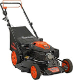 YARDMAX 22 in 201cc 6-Speed CVT RWD 3-in-1 Self-Propelled Lawn Mower, Black - YG2760
