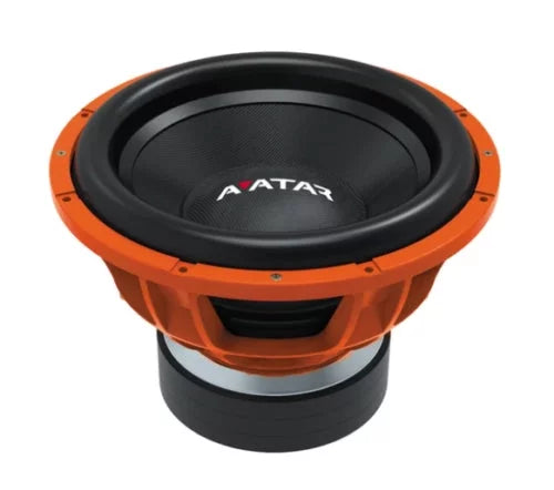 Avatar Tsunami 15 in Orange 6000 Watts Peak 2-Ohm Subwoofer - STU-1546-D2