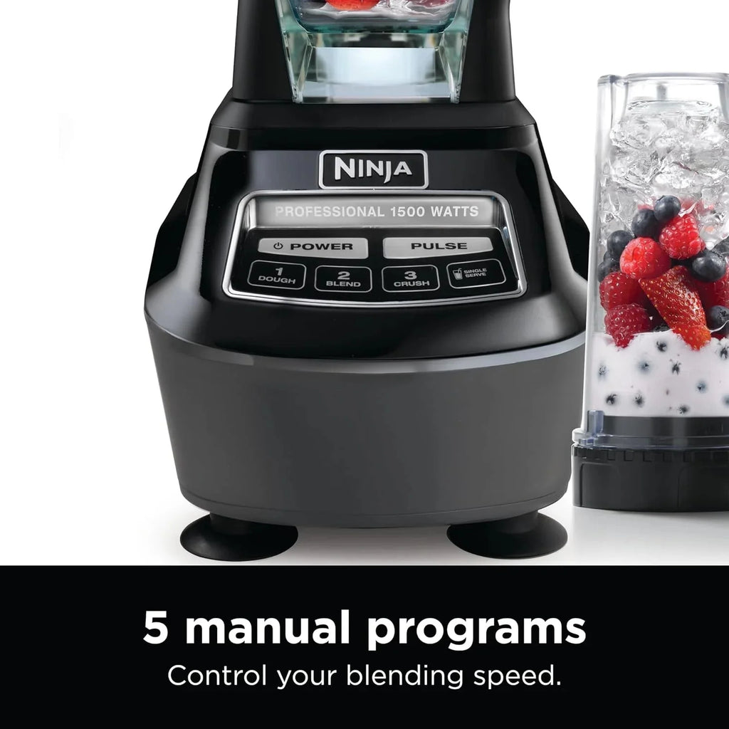Ninja Mega Kitchen System Blender, 1500W, Black - BL770