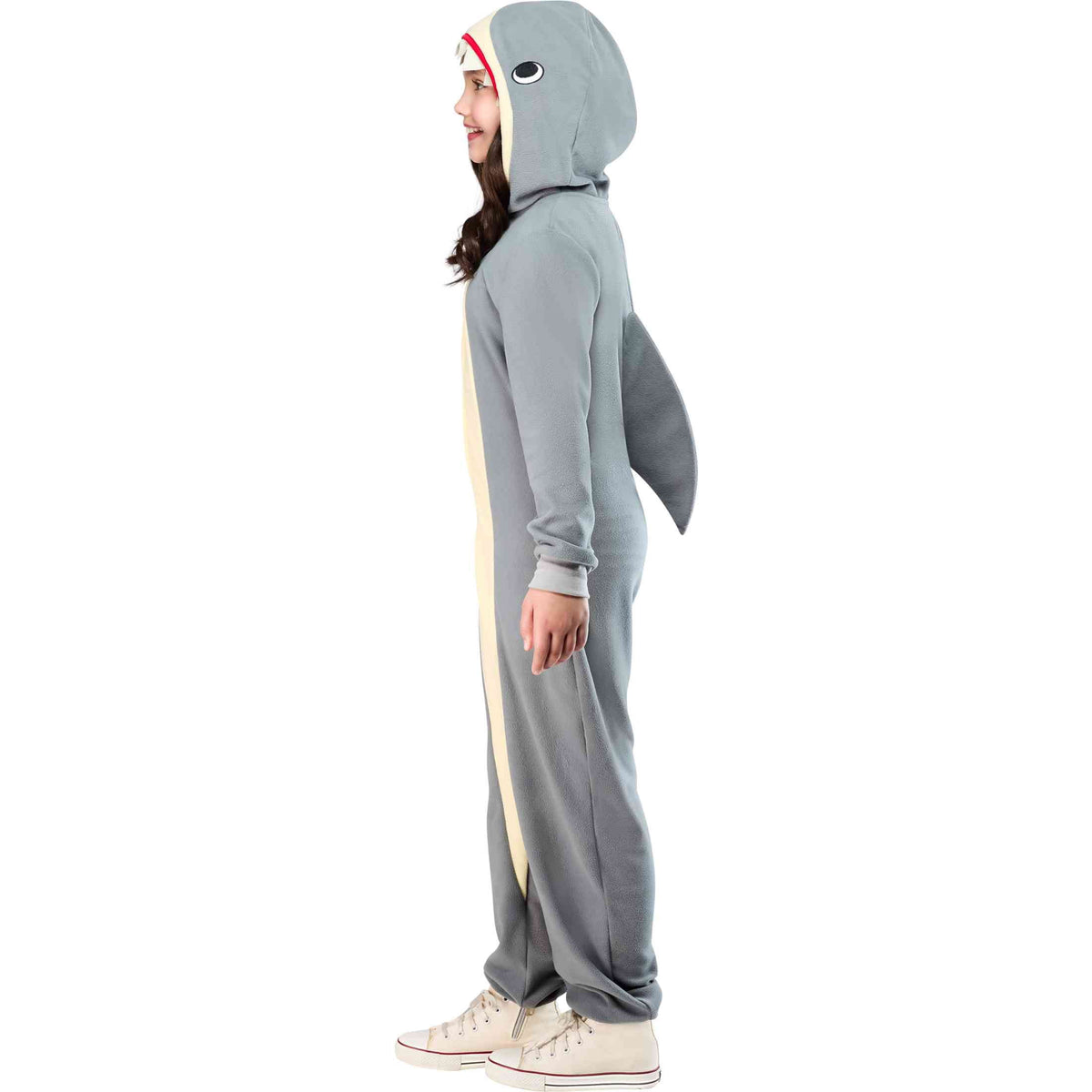 Shark Jumpsuit Halloween Costume for Children, Boys' Size S (6/8), by Way to Celebrate