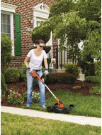 BLACK+DECKER Cordless 3-in-1 String Trimmer, Lawn Mower And Edger, 12-Inch, 20V - MTC220