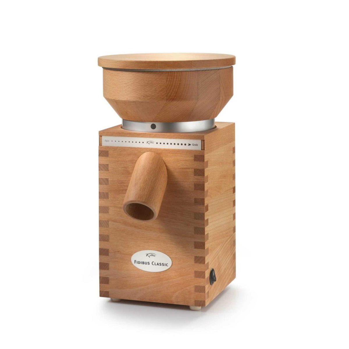 Komo Electric Grain Mill, 85mm Corundum Stone, 360 W, European Plug - Fidibus Classic
