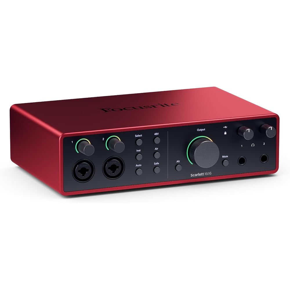 Focusrite Scarlett 16i16 4th Generation USB Audio Interface - 16i16