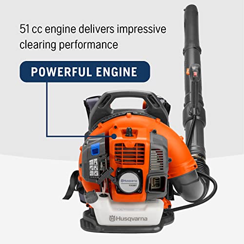 Gas Backpack Leaf Blower 51cc 2.16 HP 765 CFM 270 MPH