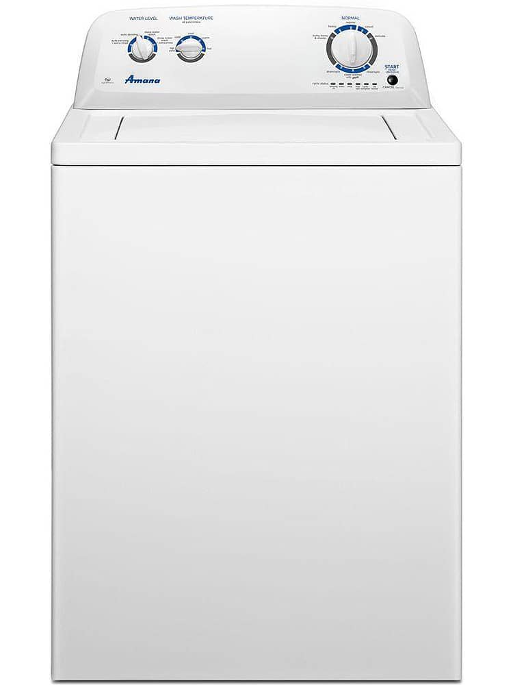 Amana Top Load Washing Machine, White, 3.5 Cu. Ft.