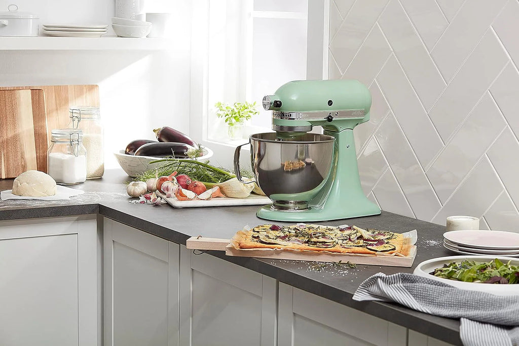 5-Quart Tilt-Head Stand Mixer With Stainless Steel Bowl, 10 Speeds