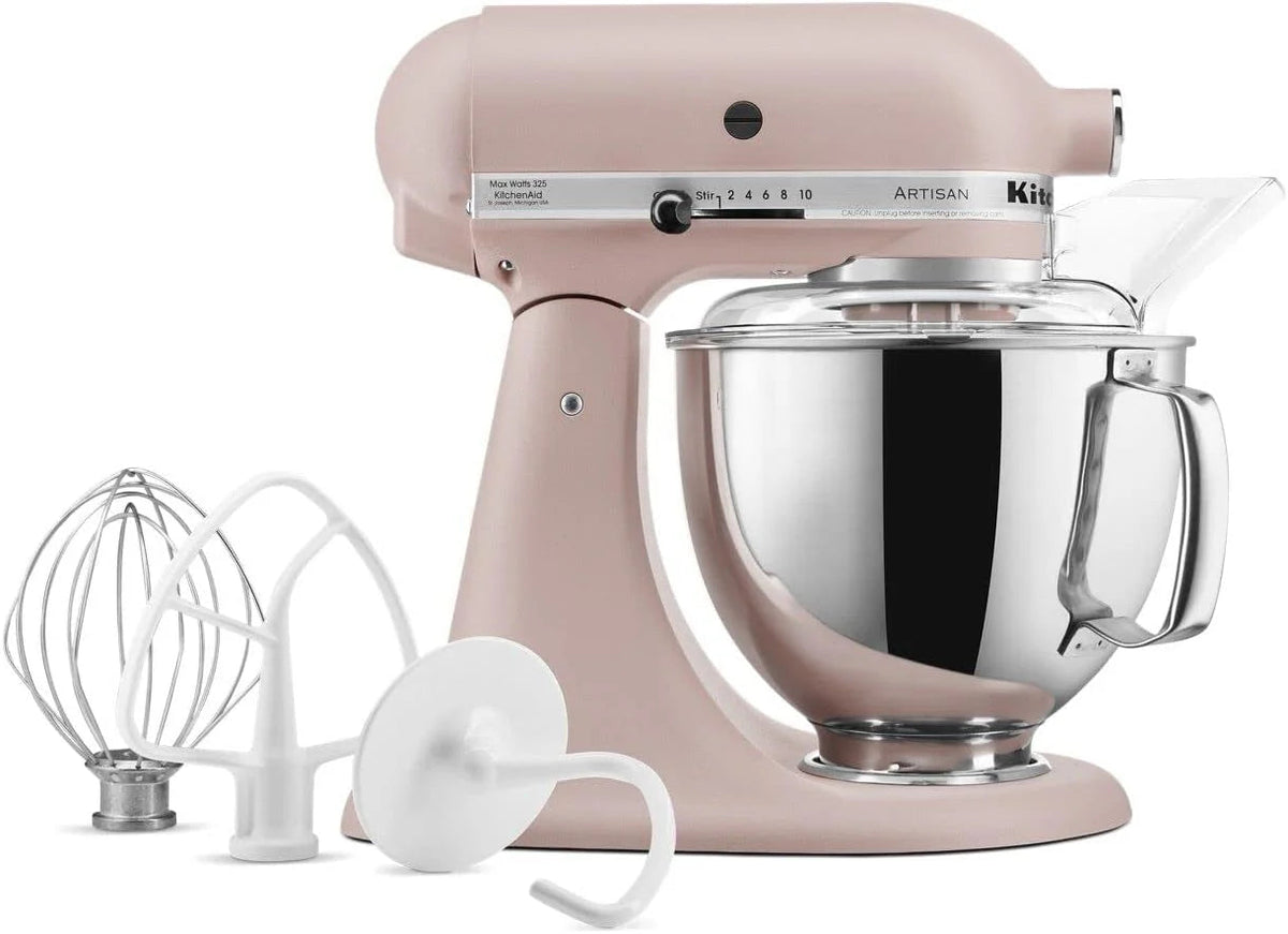 5-Quart Tilt-Head Stand Mixer With Stainless Steel Bowl, 10 Speeds
