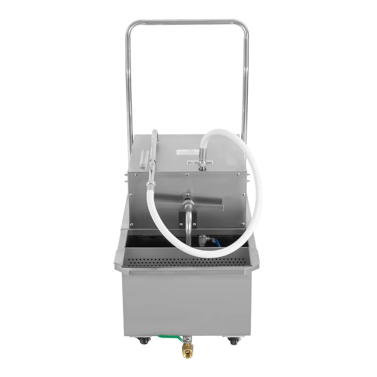 Miumaeov Commercial Fryer Oil Filter Cart 55L/14.5 Gal