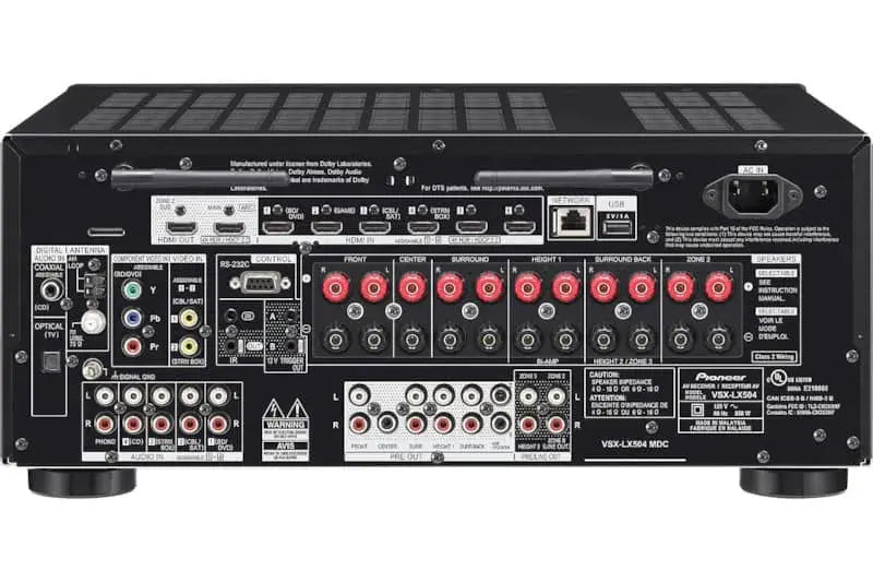 Channel Extress Elite 9.2-Channel Network AV Receiver - Black Surround Sound Processor ...