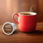 Eight O'Clock Colombian Peaks Medium Roast Coffee K-Cup Pods, 96 Count, 100% Arabica