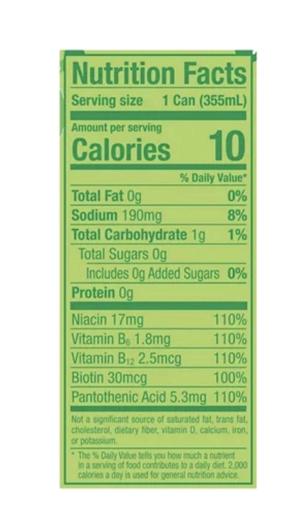Lime Slush Energy Drink, 12 Pack Of 12fl Oz Cans, Sugar Free, Low Calories, 200mg Caffeine