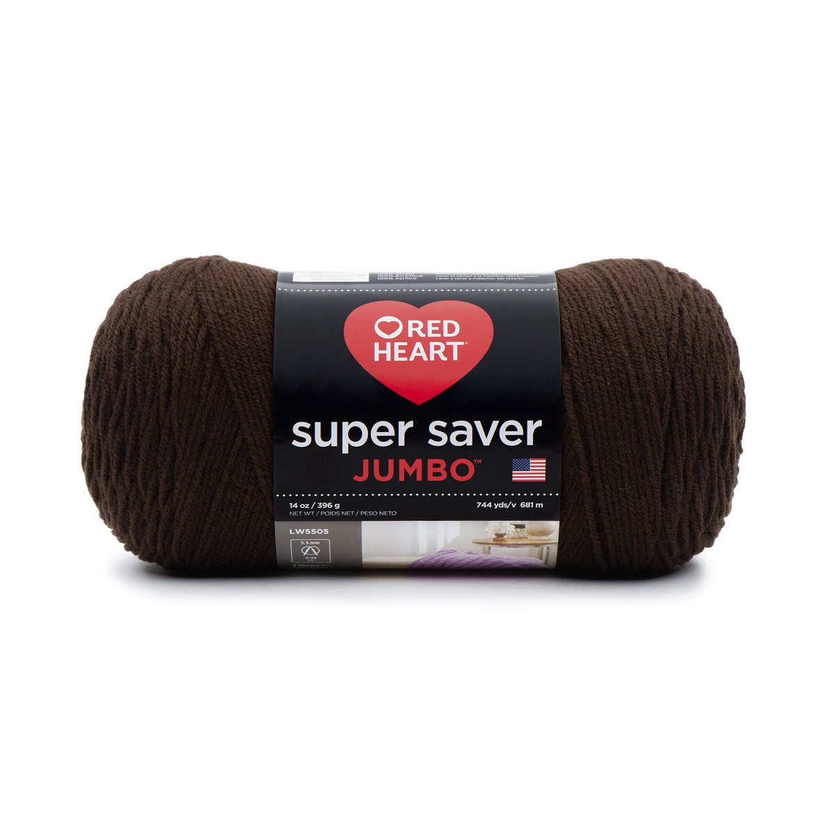Red Heart® Super Saver® Jumbo #4 Medium Acrylic Yarn, 744 Yards