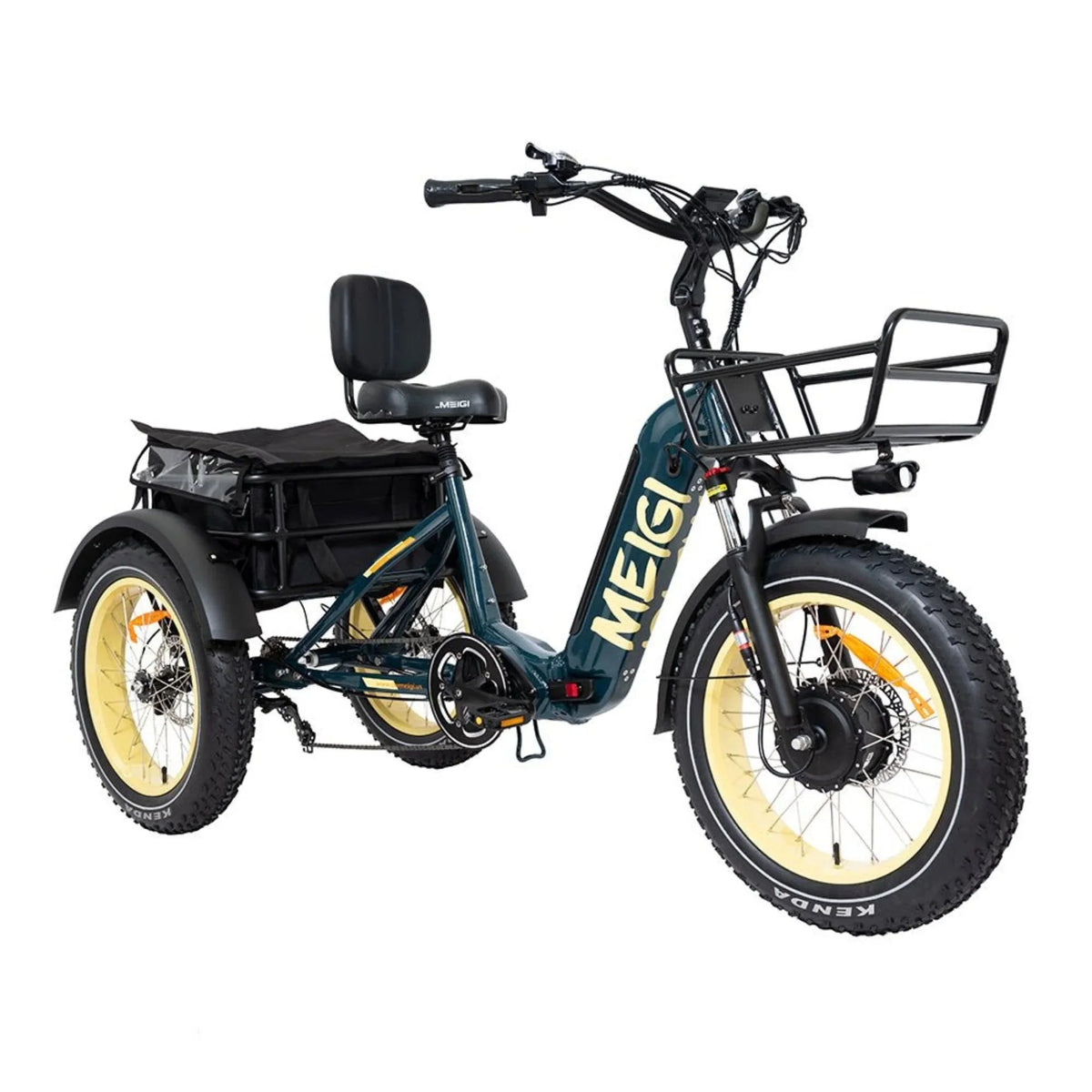 DWMEIGI Silverado 20 48V/14AH 750W Foldable Fat Tire Electric Trike, 330LBS - MG2301 96817362