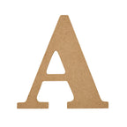 Plaid Unfinished Wood MDF 5" Letter for DIY Arts and Crafts