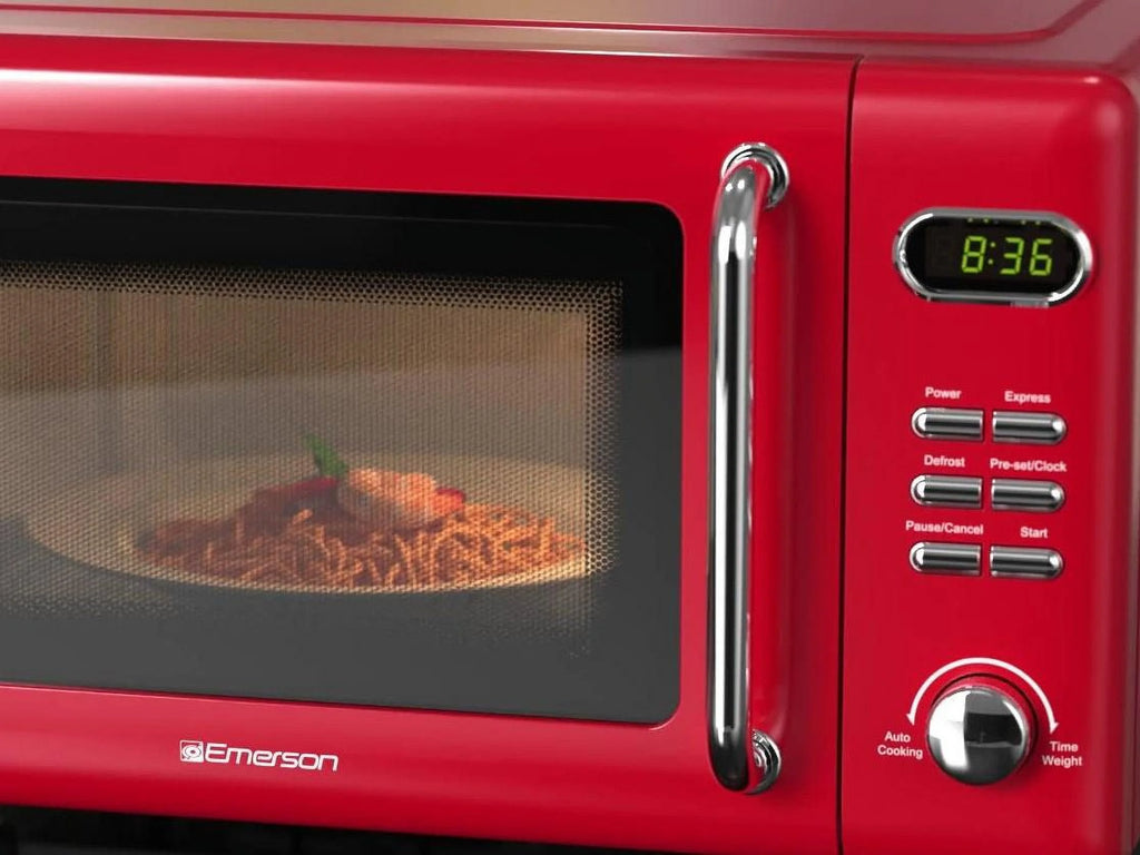 Emerson Countertop Microwave Oven 0.7 Cu Ft 700W Red - MWR7020RD