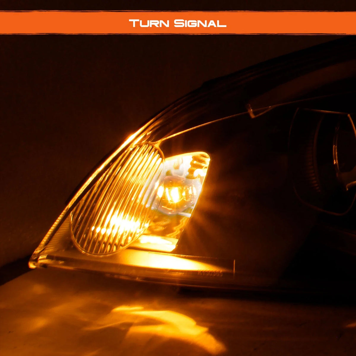 AKKON Projector Headlamps And LED Tail Lamps for 06-13 Impala and 14-16 Impala Limited - Black