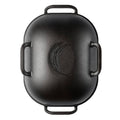 Challenger Breadware Cast Iron Bread Pan, 15.4 in x 10.5 in x 5.4 in, 22 Pounds