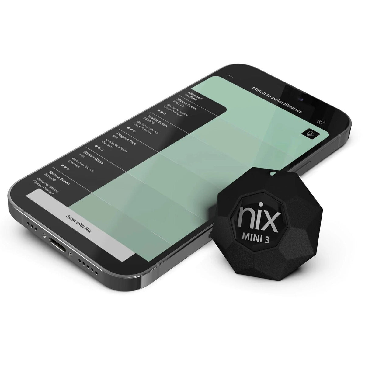 Nix Mini 3 Color Sensor Portable Color Matching Tool
