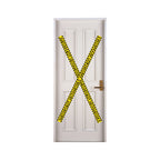 Caution Tape Decoration, Yellow and Black, 20', Halloween by Way To Celebrate