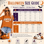 DEXIO Halloween Pumpkin Season Shirts for Women Graphic T-Shirts Fall Casual Short Sleeve Tops Orange XXL