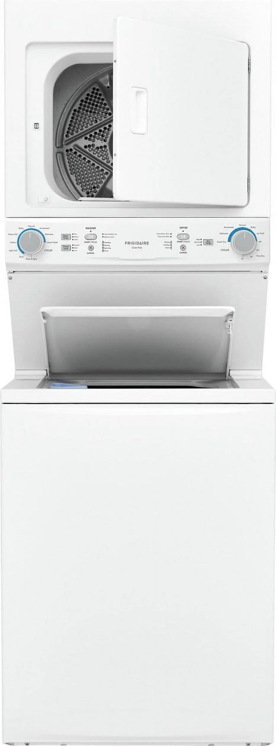 Frigidaire Electric Washer And Dryer, 5.5 Cu. Ft., White, 120 V