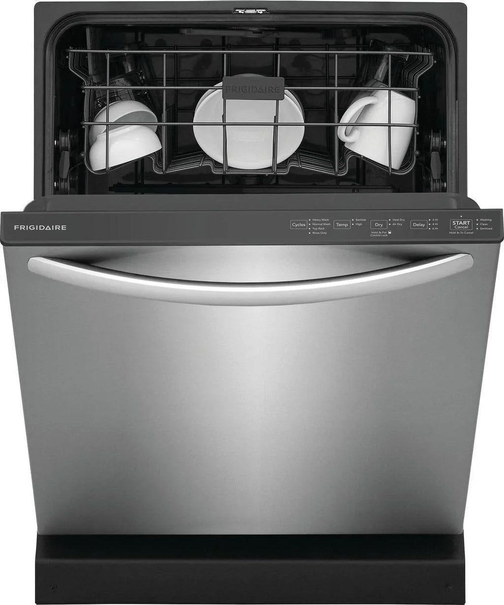 Frigidaire 24in Top Control Dishwasher, Stainless Steel - FDPH4316AS