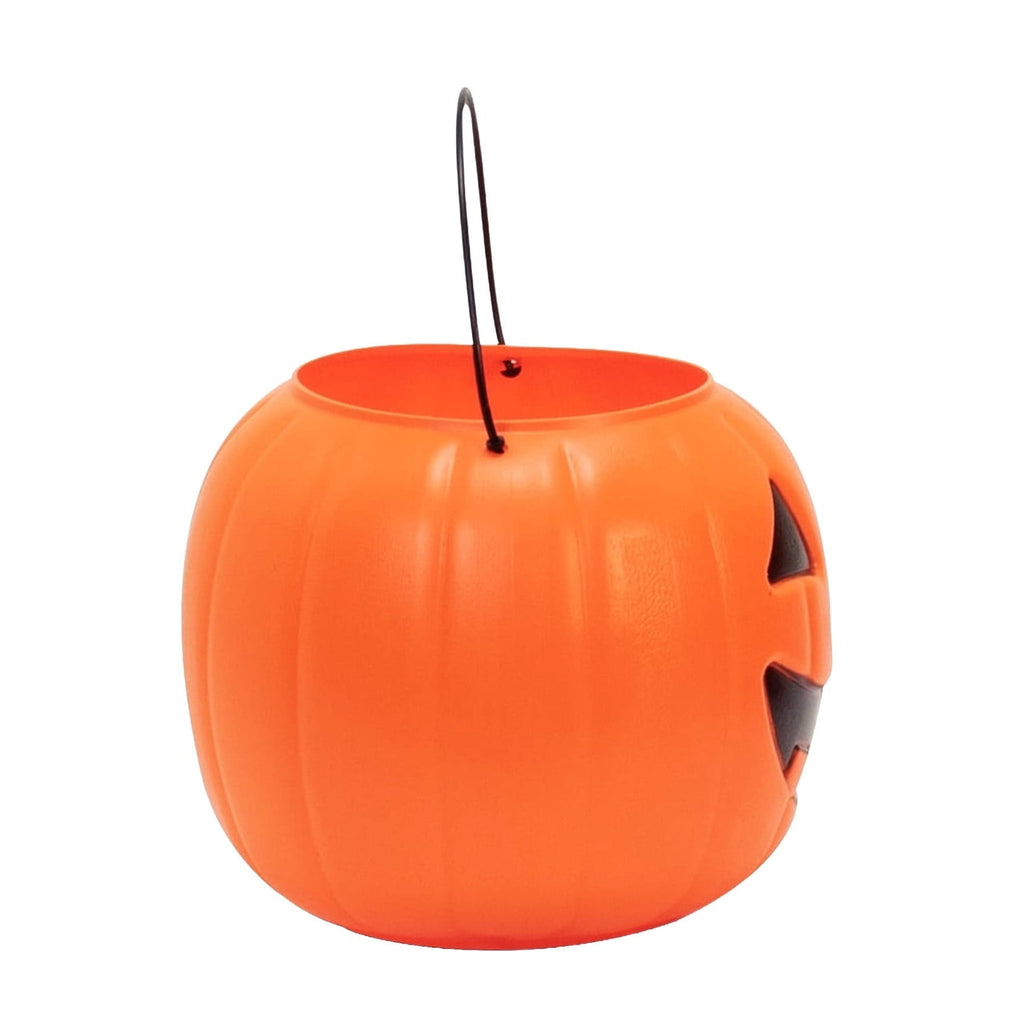 Jack-o'-Lantern Trick-or-Treat Pail, Orange, 8", Halloween by Way To Celebrate