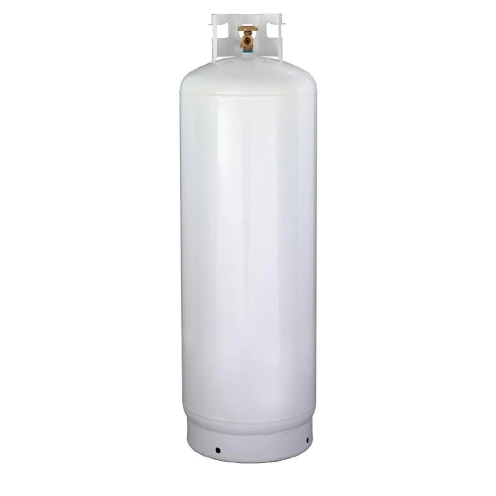 100 lb Refillable Steel Propane Tank Cylinder With Multi-Valve CGA510 Valve