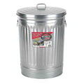 Behrens Galvanized Steel Trash Can With Lid